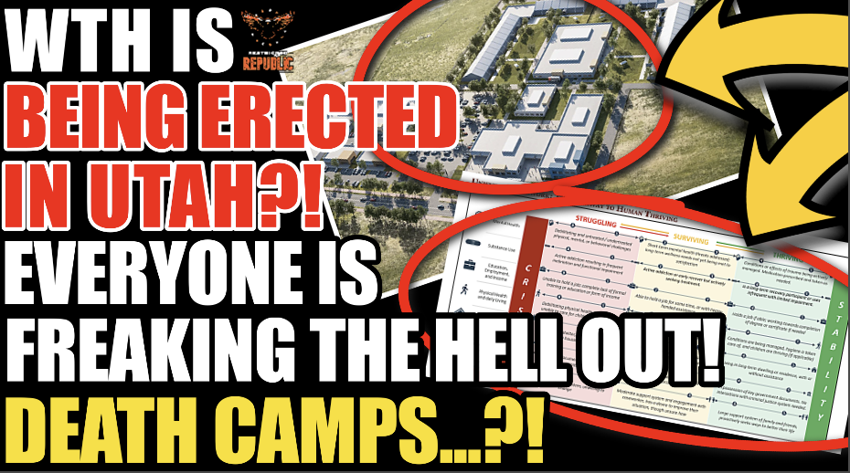 WTH Is Being Erected In Utah?! Everyone’s Freaking Out! Death Camps? 